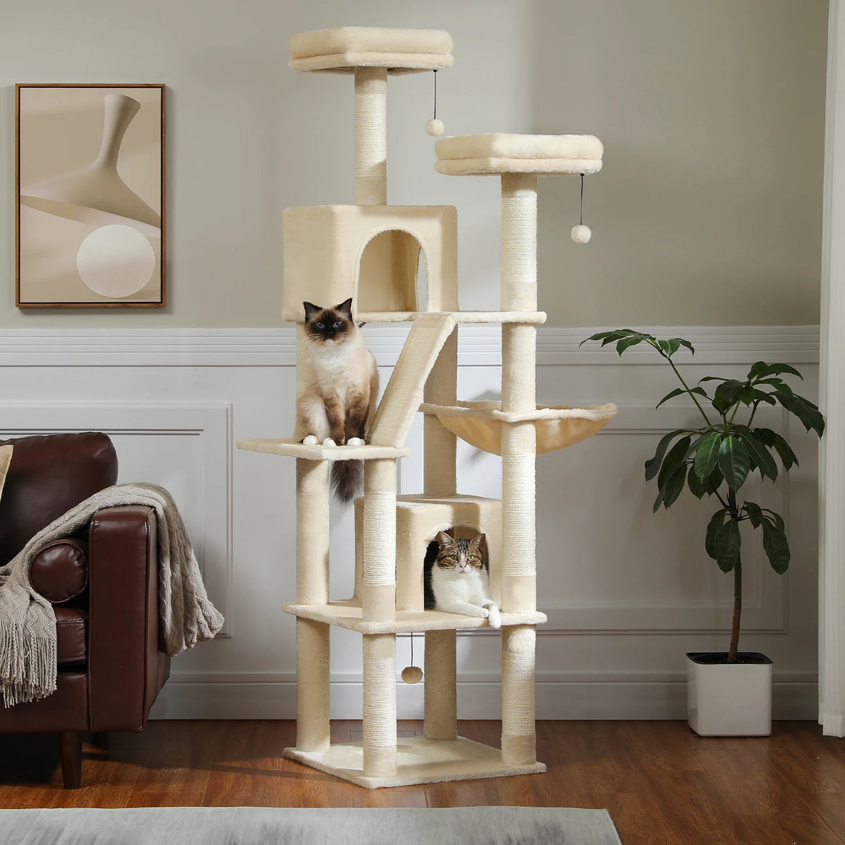 Large Cat Tree Tower
