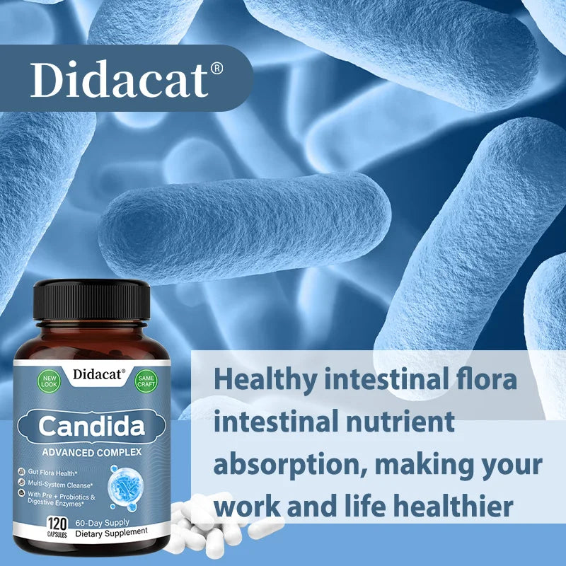 Advanced Complex, Intestinal Supplement, Digestive Support, Constipation, Weight Loss, with Probiotic Digestive Enzymes