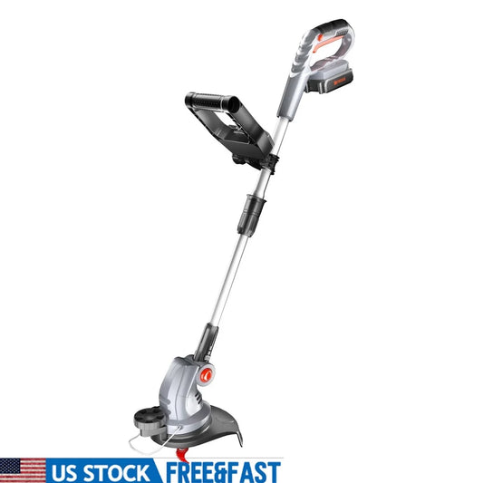 Cordless Electric Grass Trimmer and Weed Wacker