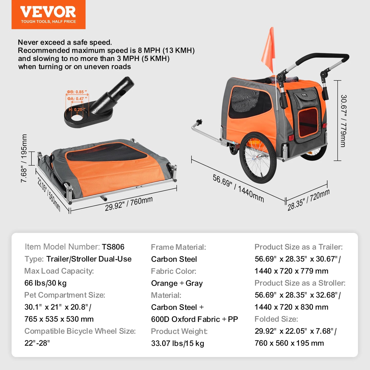 Pet Bike Trailer