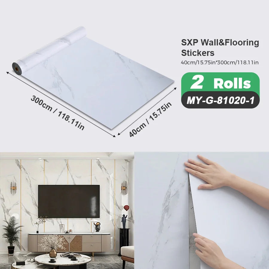 2 Self-Adhesive Wall and Floor Peel and Stick Sticker Peels