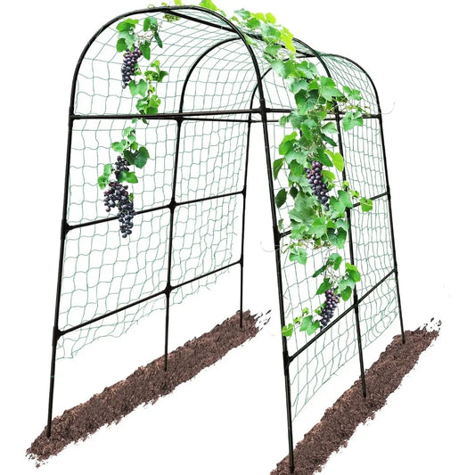 7 Ft Tall Arched Garden Trellis