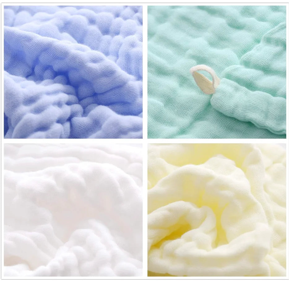 Natural Cotton Baby Washcloths