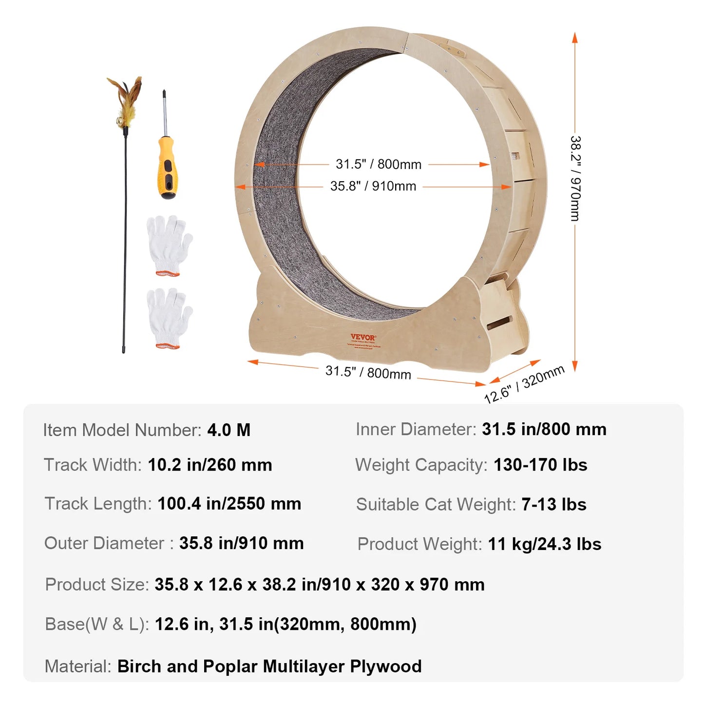 Cat Exercise Wheel