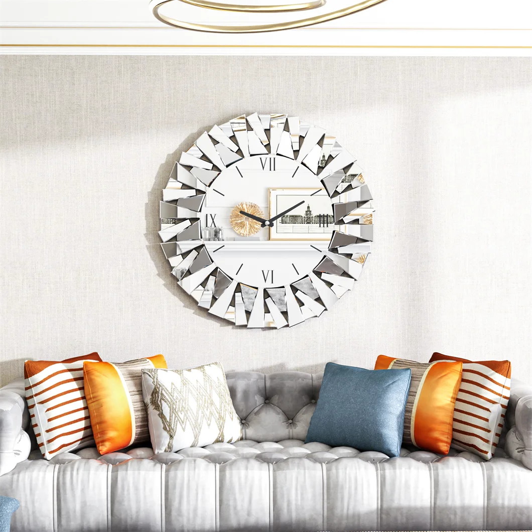 Large 3D Wall Clock