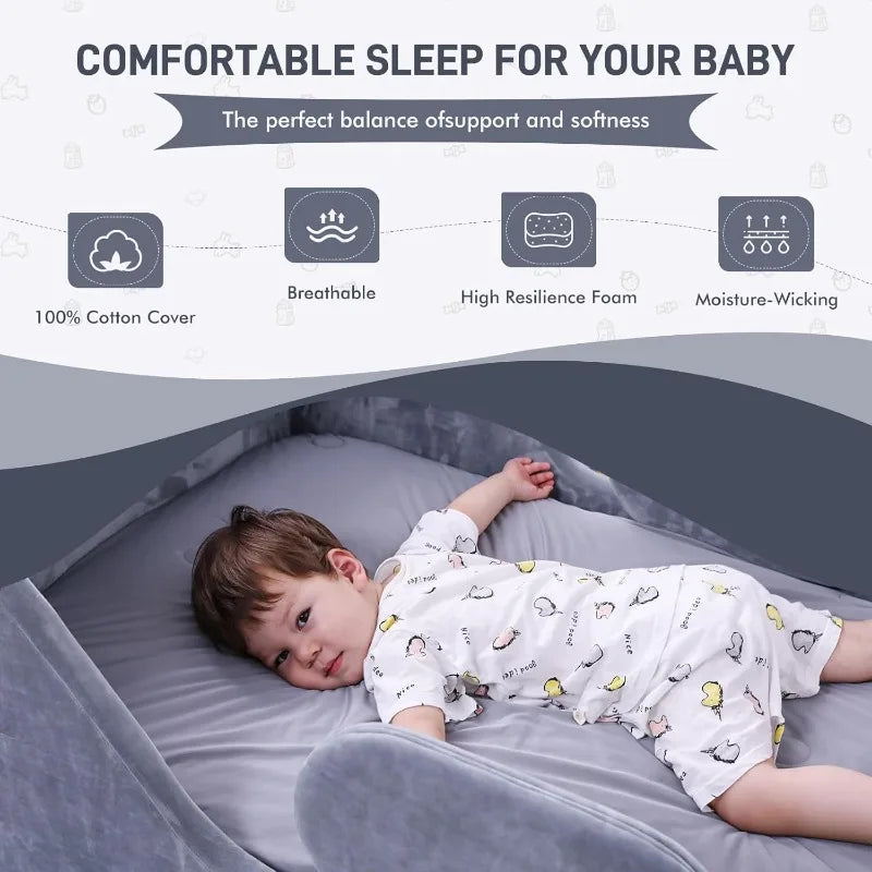 Child, Toddler Bed with Extra Safety Broad