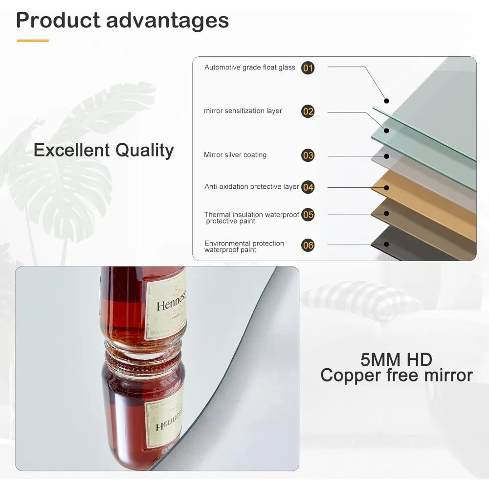 Irregular Wave Mirror