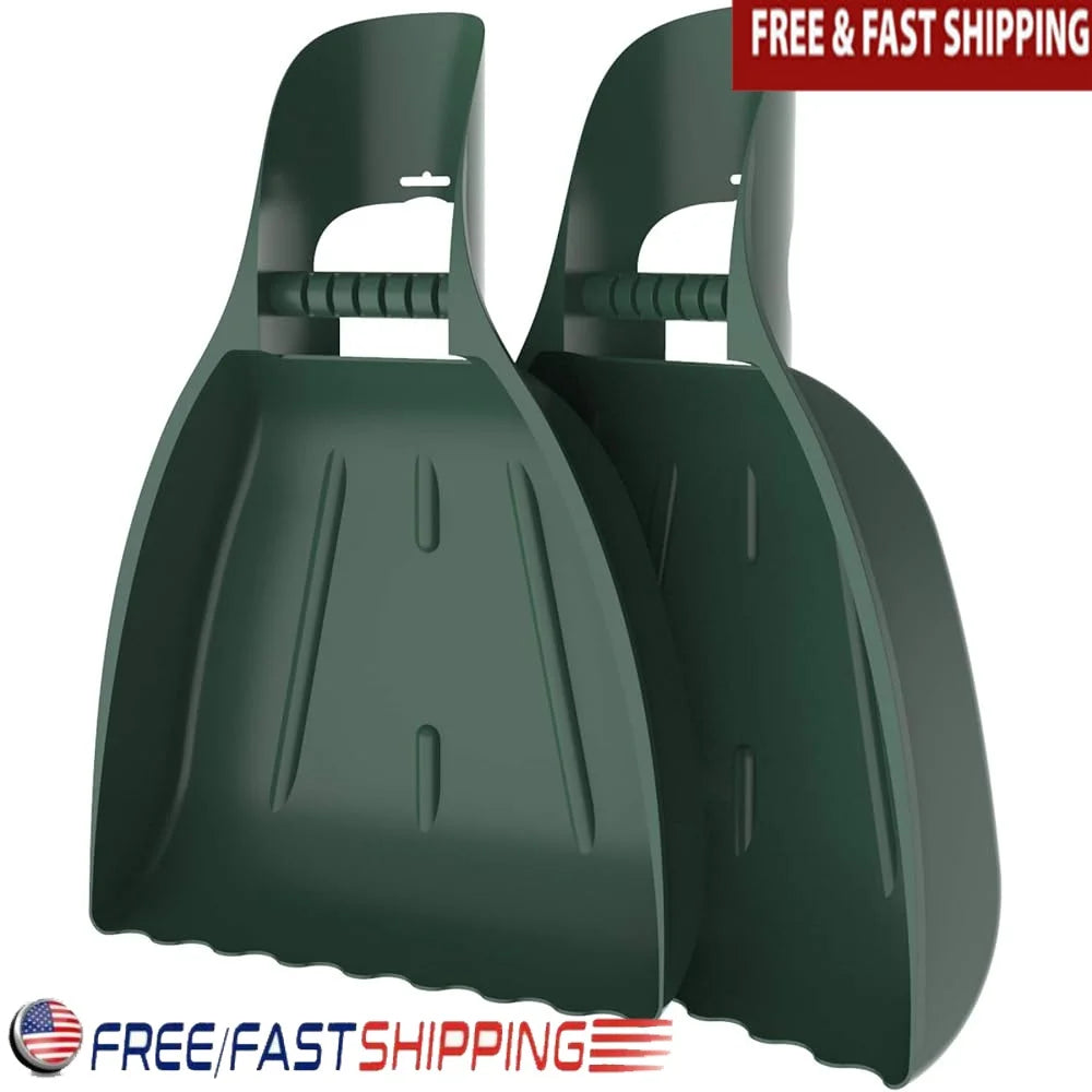 Lightweight Hand Leaf Scoops