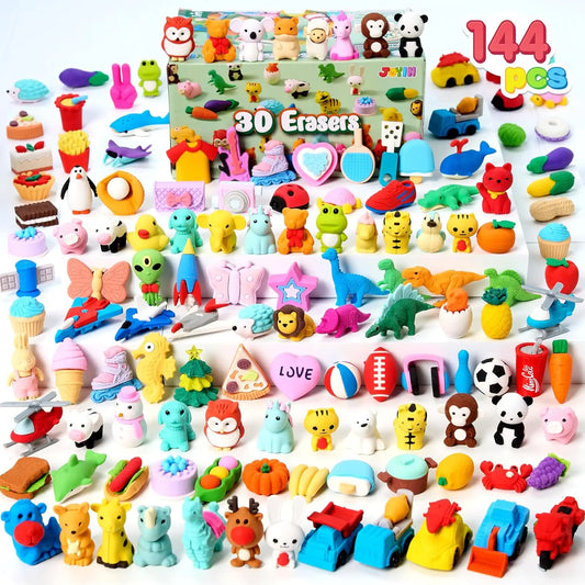 36 Pcs 3D Erasers