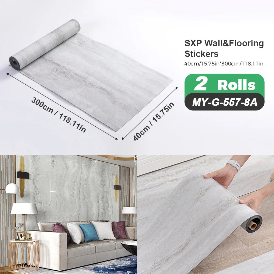 2 Self-Adhesive Wall and Floor Peel and Stick Sticker Peels