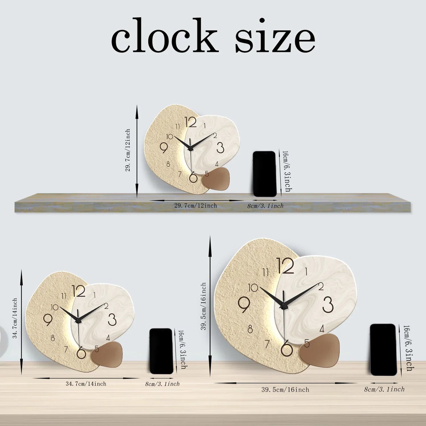 Silent Quartz Clock