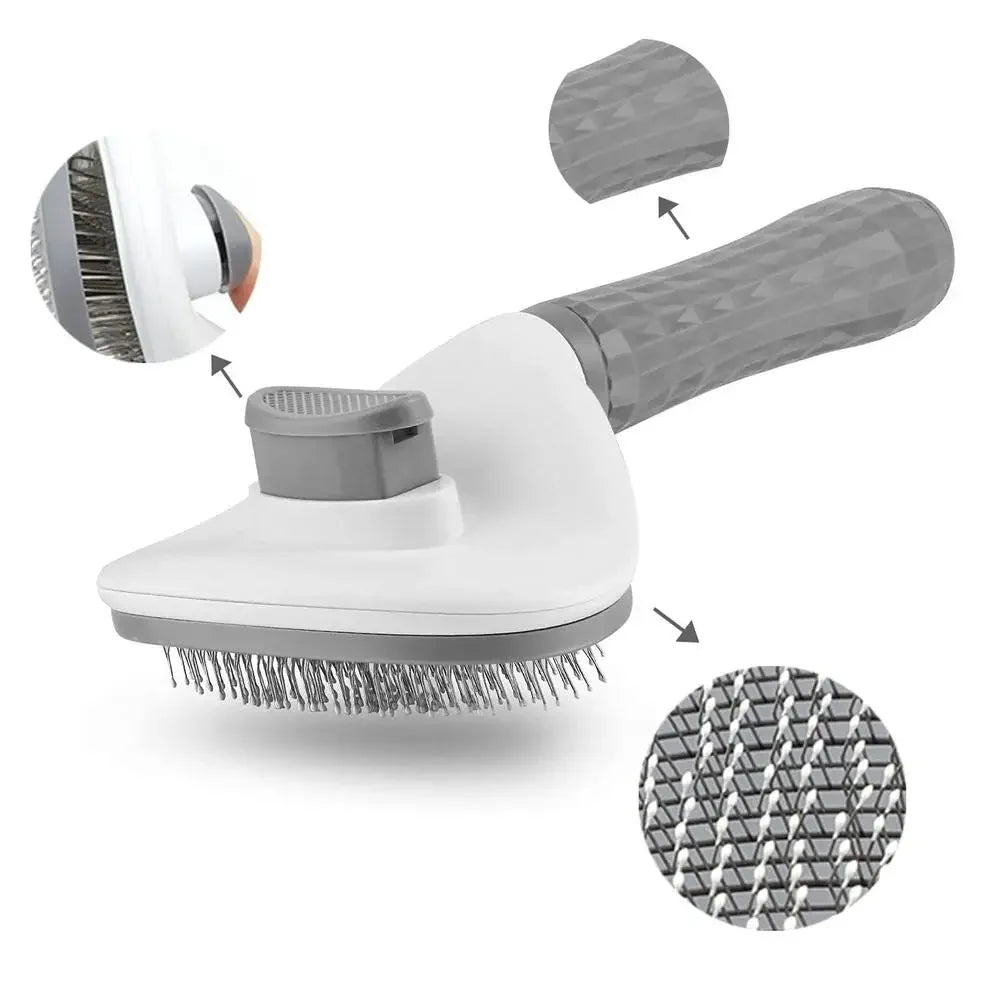 Pet Grooming Brush For Dogs And Cats