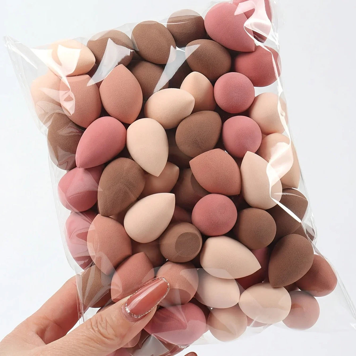 20 Pack, Dual Use, Dry/Wet Beauty Sponges