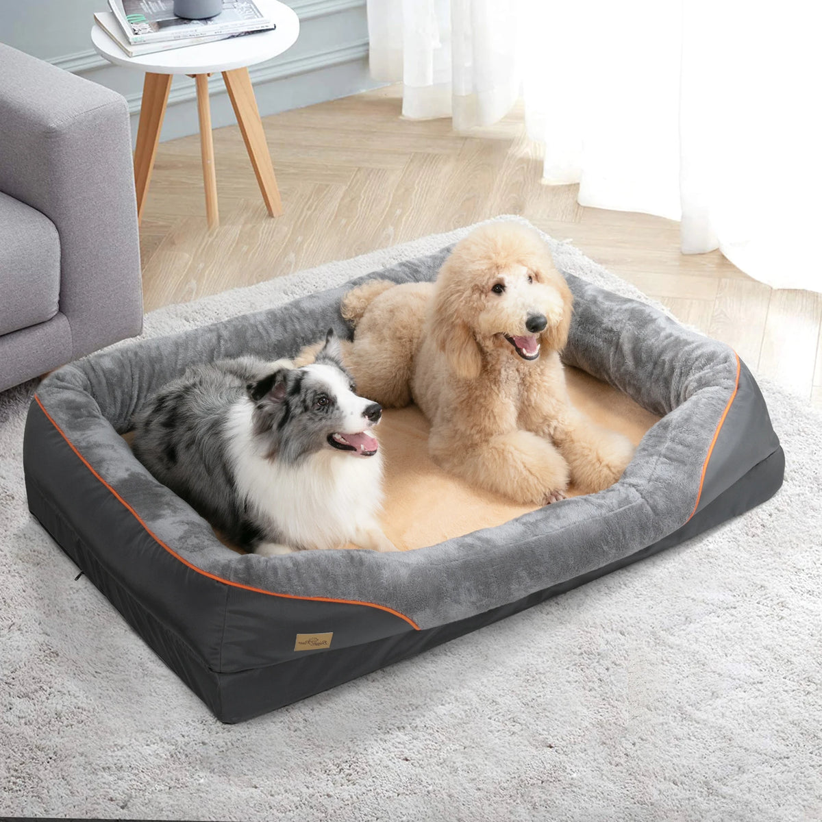 Large, Soft Dog Bed