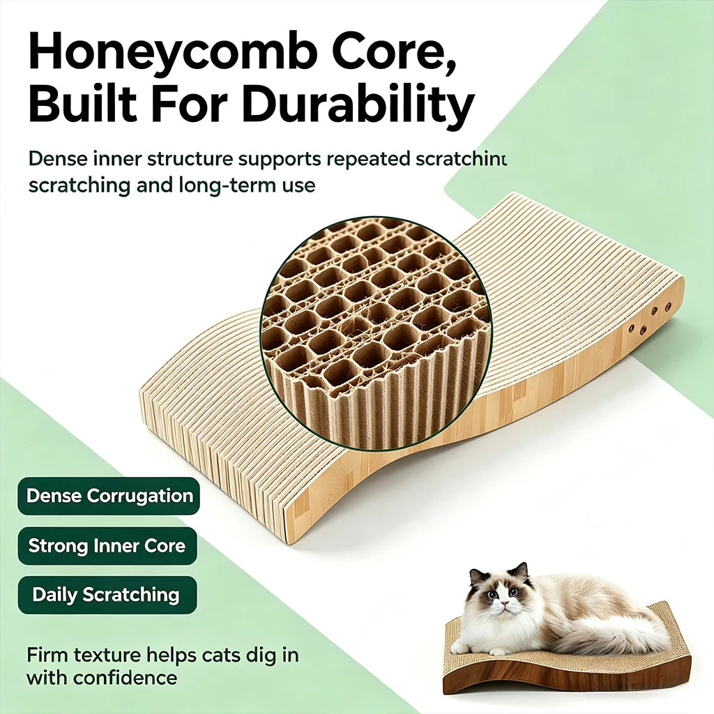 Large, Wave, Cat Scratcher Refills