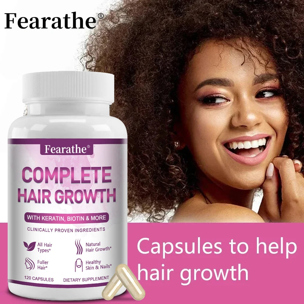 Premium Hair Growth for Men and Women - Promotes Thicker, Healthier Hair Growth