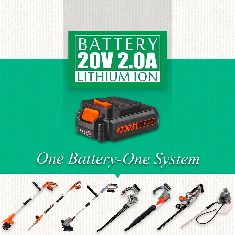 Cordless Electric Grass Trimmer and Weed Wacker