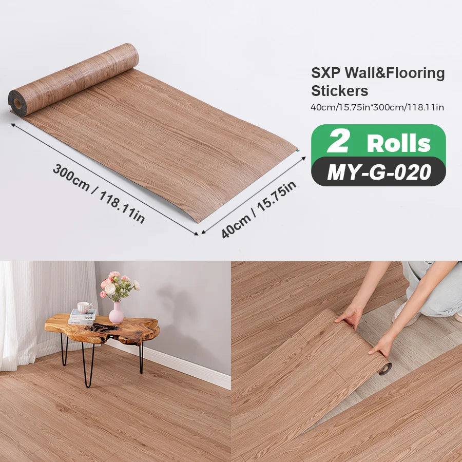2 Self-Adhesive Wall and Floor Peel and Stick Sticker Peels