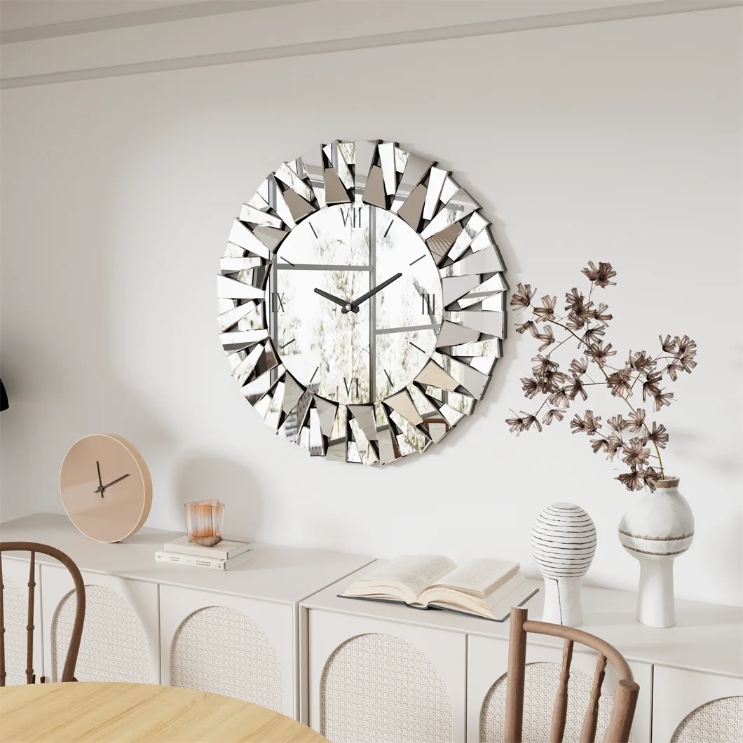 Large 3D Wall Clock