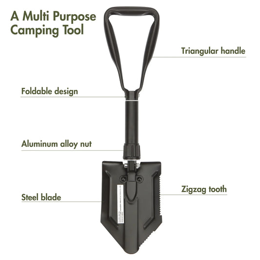 Heavy Duty Steel Folding Shovel