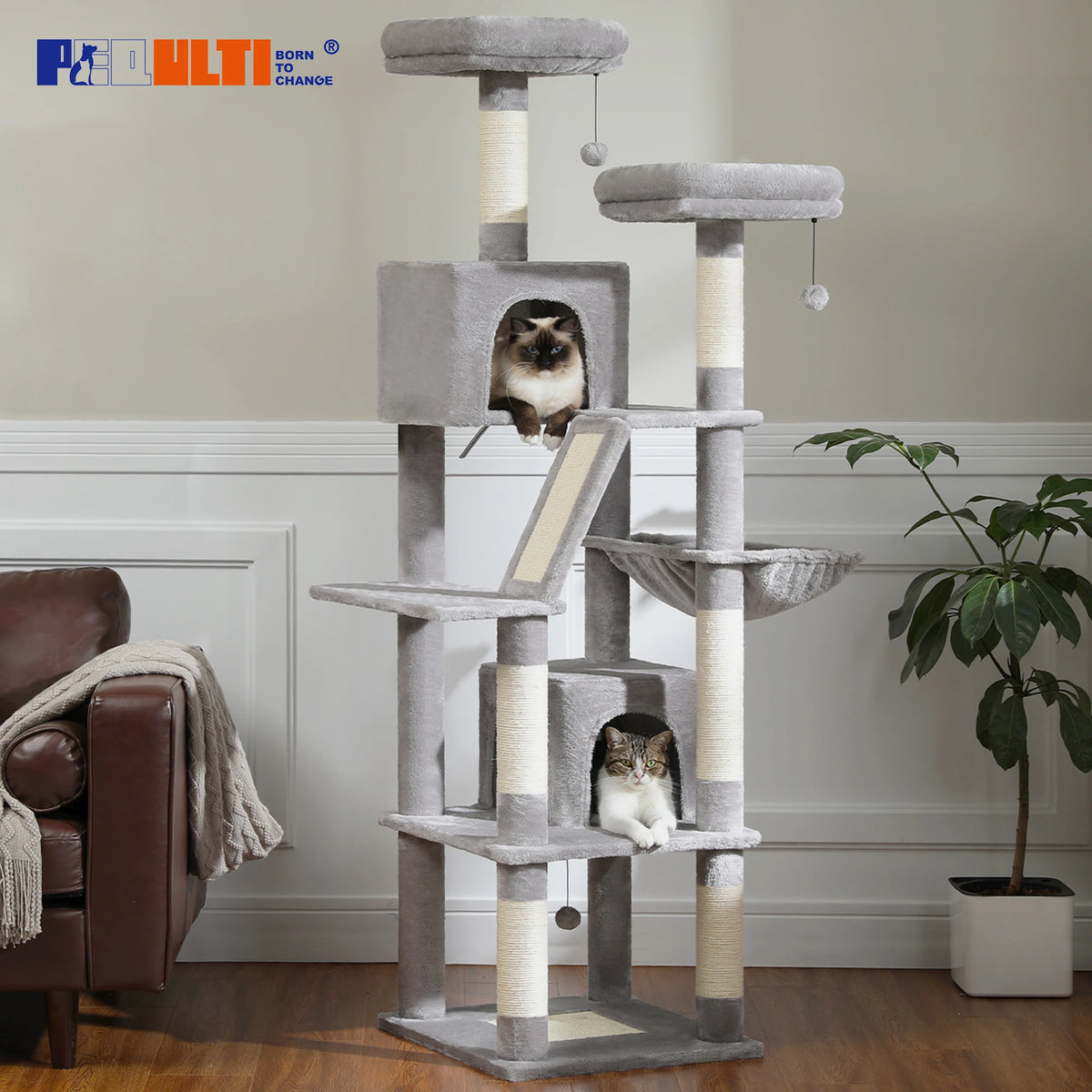 Large Cat Tree Tower
