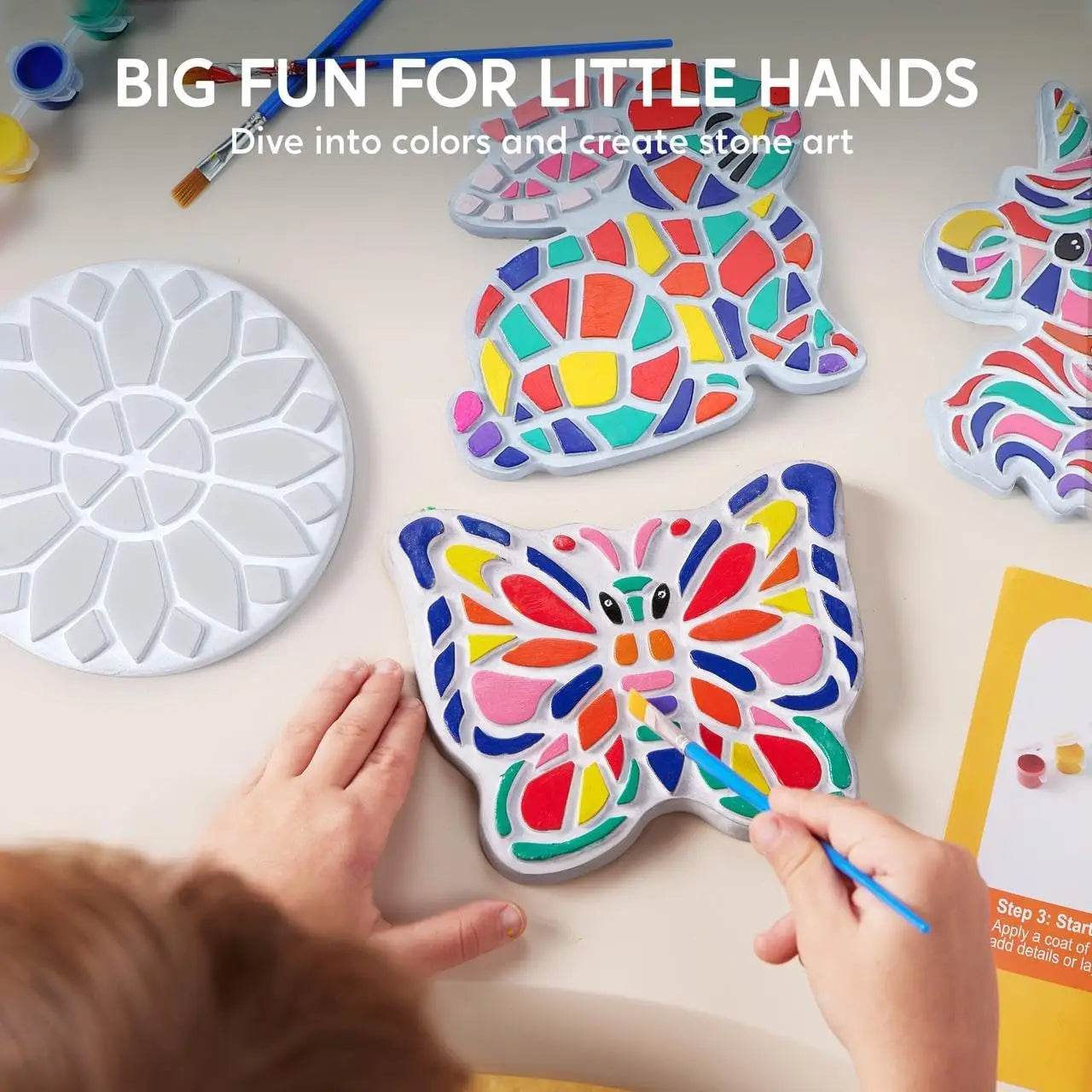 Kids Stepping Stones Painting Kit