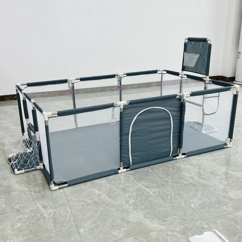 Playpen for Babies and Toddlers with Pull Rings