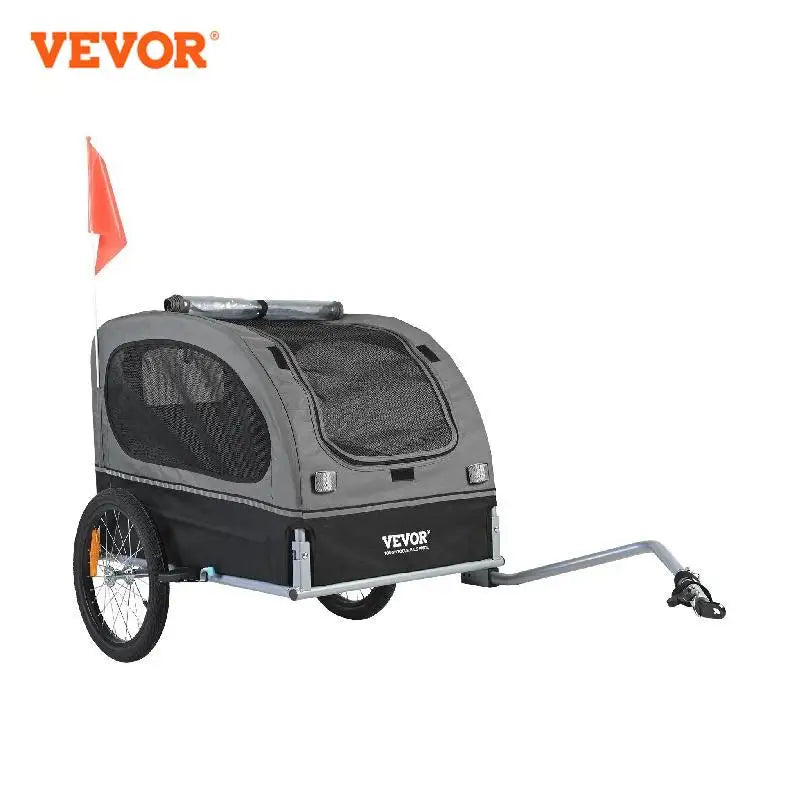 Bike Trailer Pet Cart Carrier with Wheels