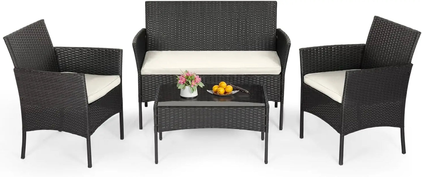 4-Piece Patio Furniture Set