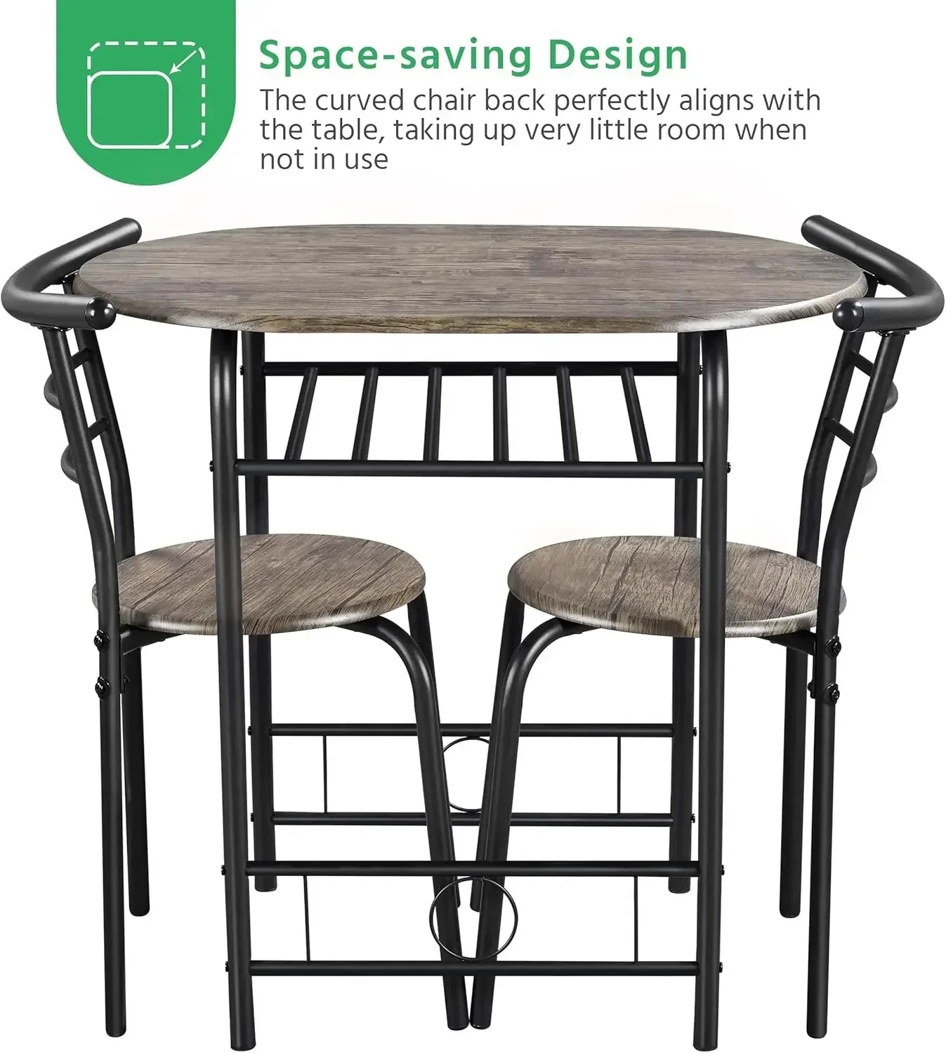 3 Piece Dining Table Set