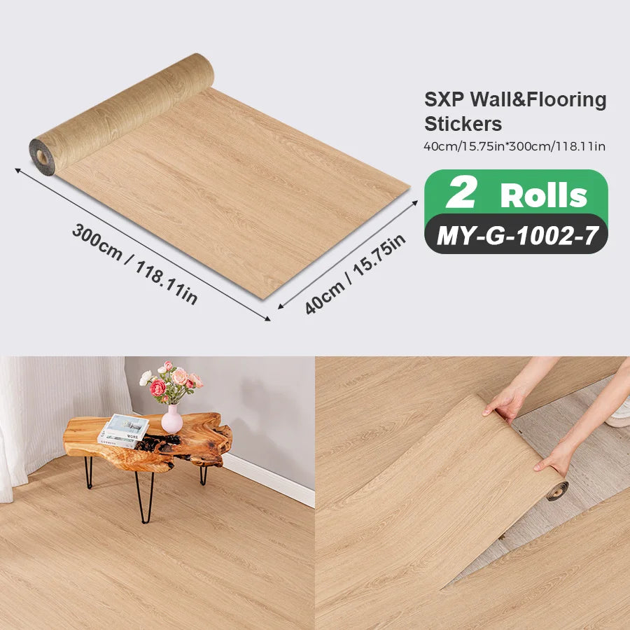 2 Self-Adhesive Wall and Floor Peel and Stick Sticker Peels