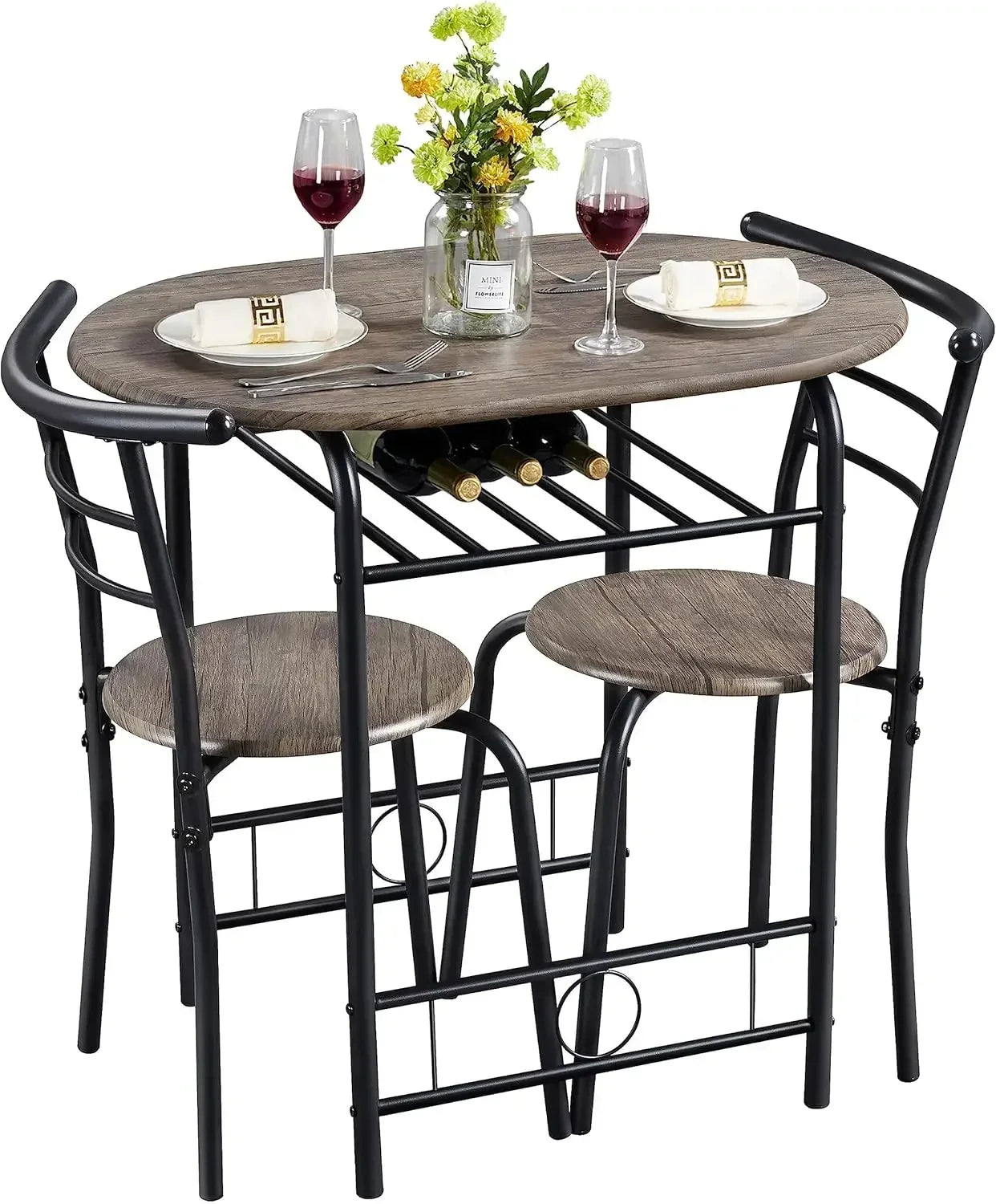 3 Piece Dining Table Set