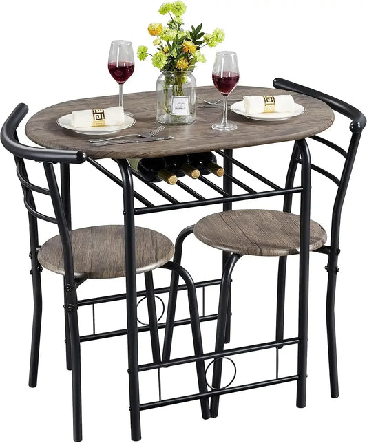 3 Piece Dining Table Set