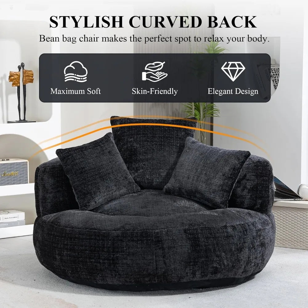 Round Bean Bag Sofa Chair