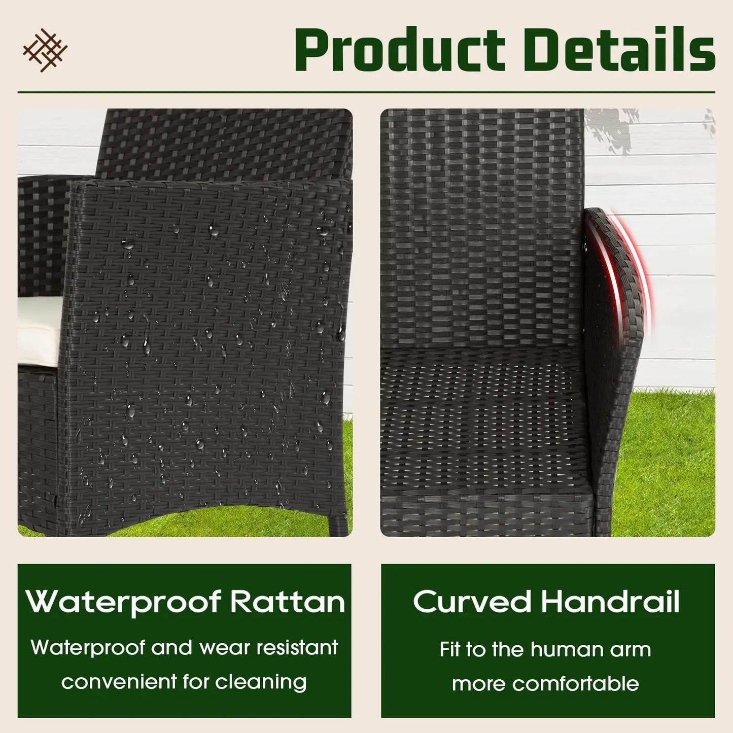 4-Piece Patio Furniture Set