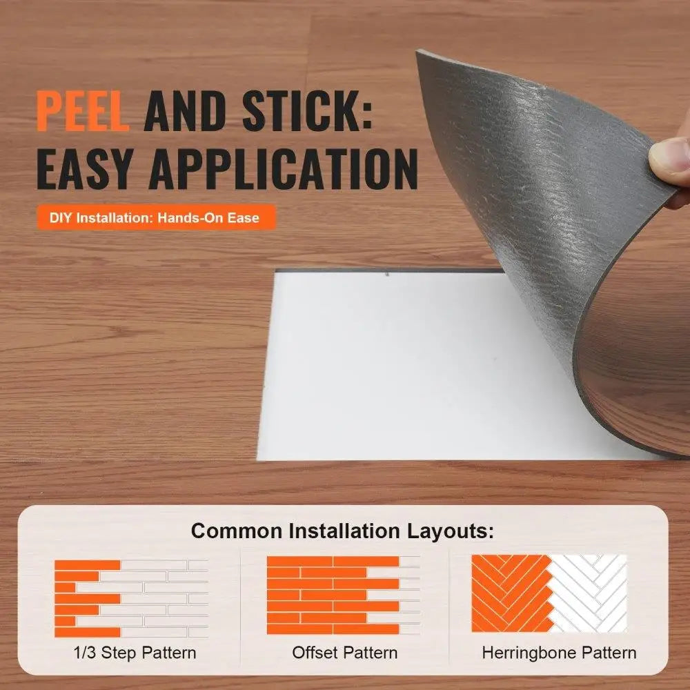 Self Adhesive Vinyl Floor Tiles