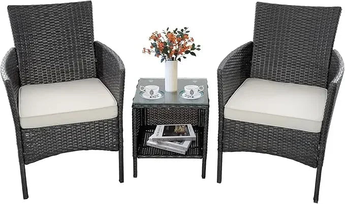 Outdoor, 3-piece Lawn, Patio Furniture Set