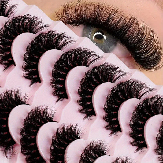 False Wispy Eyelashes