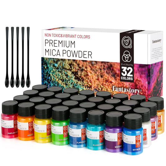 Mica Powder, 32 Colors