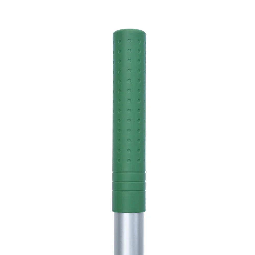 Durable Fiberglass, Long Handle, 4-Tine Cultivator with Comfort Grip