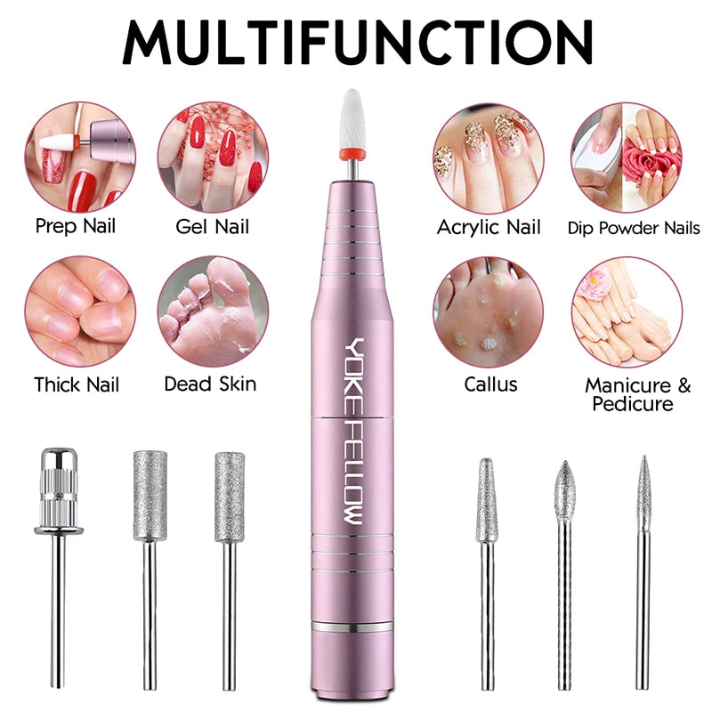 USB Nail Drill Manicure Machine