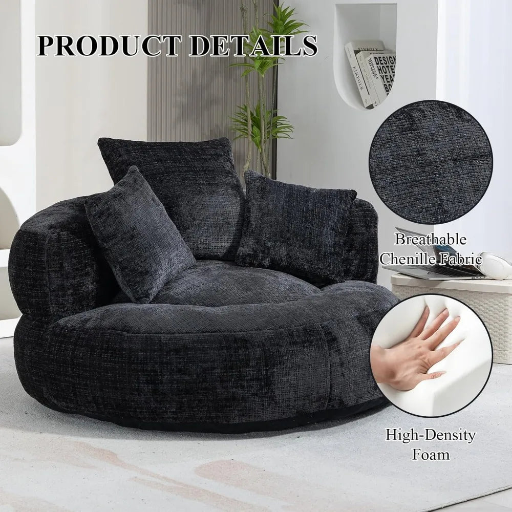 Round Bean Bag Sofa Chair