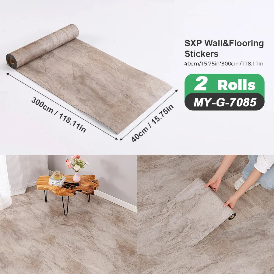 2 Self-Adhesive Wall and Floor Peel and Stick Sticker Peels