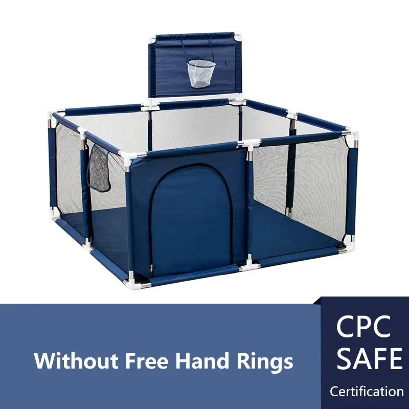 Playpen for Babies and Toddlers with Pull Rings