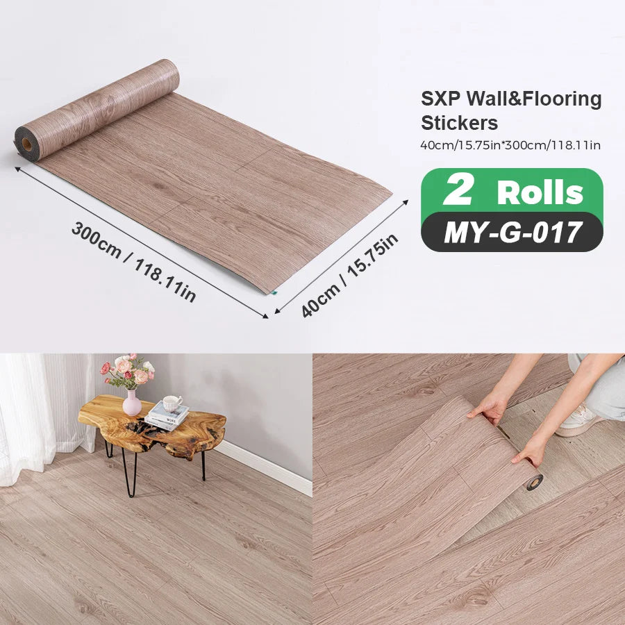 2 Self-Adhesive Wall and Floor Peel and Stick Sticker Peels