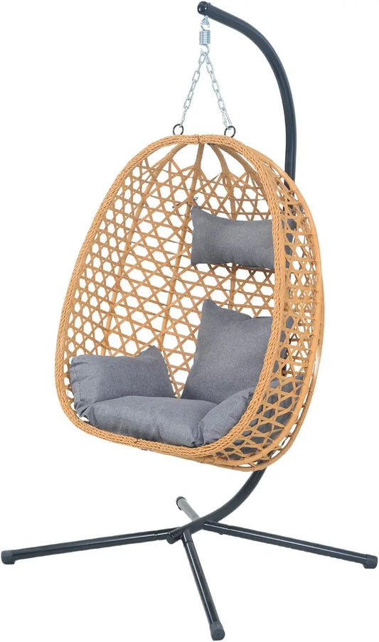Hanging Egg Chair with Cushions