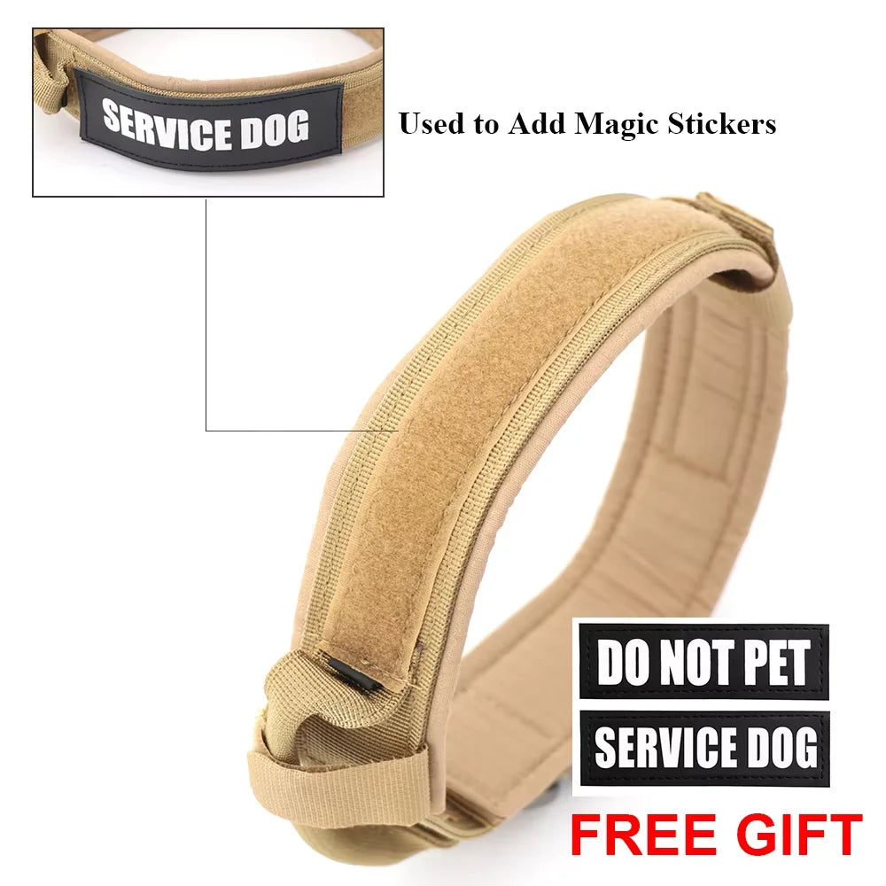 Adjustable, Tactical Training Dog Collar