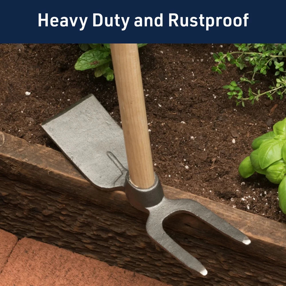 Dual Sided Garden Hoe