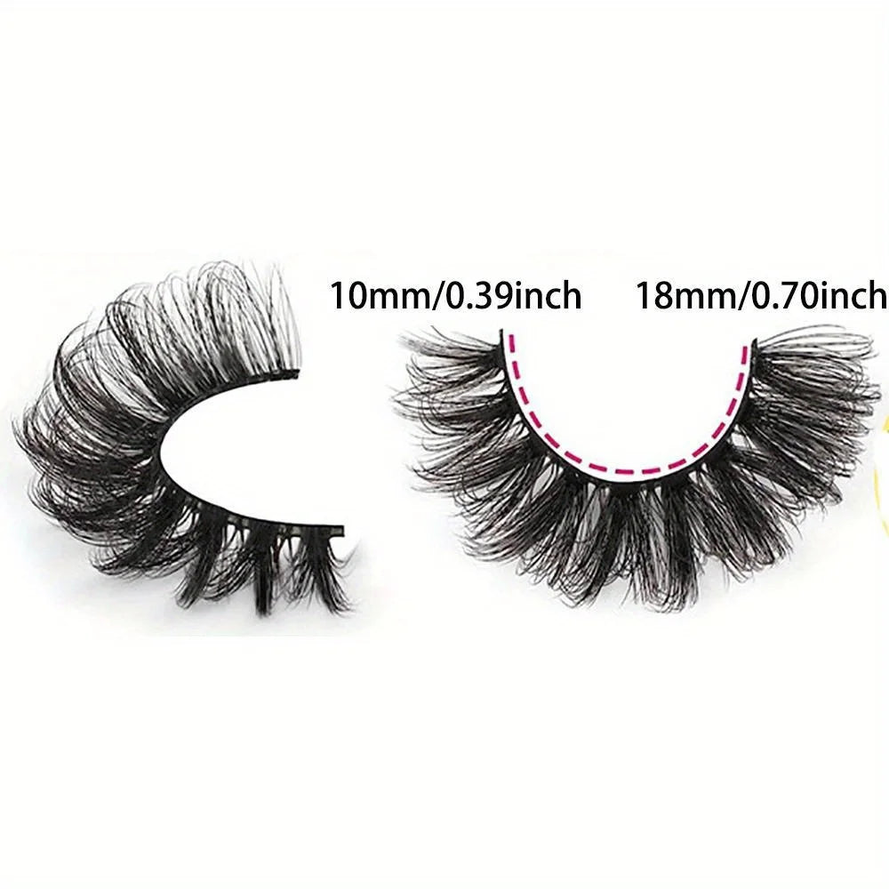 False Wispy Eyelashes