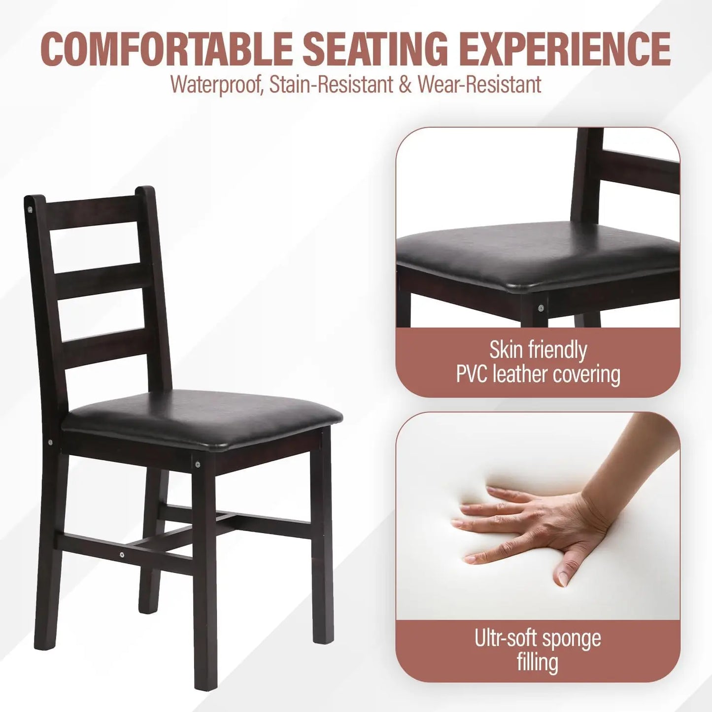 5 Piece Kitchen Dining Room Set